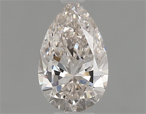 Picture of Natural Diamond 0.72 Carats, Pear with  Cut, I Color, VVS1 Clarity and Certified by GIA