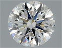 Natural Diamond 2.03 Carats, Round with Excellent Cut, G Color, VVS2 Clarity and Certified by GIA