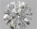 Natural Diamond 0.40 Carats, Round with Excellent Cut, J Color, VVS1 Clarity and Certified by GIA