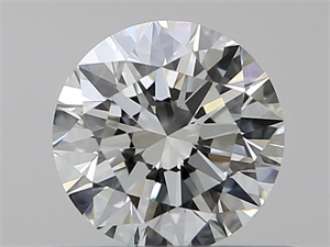 Picture of Natural Diamond 0.40 Carats, Round with Excellent Cut, J Color, SI1 Clarity and Certified by GIA