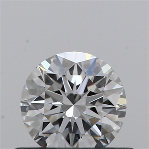 Picture of Natural Diamond 0.42 Carats, Round with Excellent Cut, E Color, VS1 Clarity and Certified by GIA