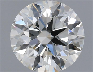 Picture of Natural Diamond 0.50 Carats, Round with Excellent Cut, H Color, VS2 Clarity and Certified by IGI