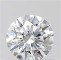 Natural Diamond 0.40 Carats, Round with Excellent Cut, D Color, VS2 Clarity and Certified by GIA