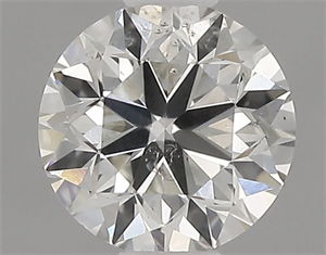 Picture of Natural Diamond 0.40 Carats, Round with Very Good Cut, I Color, SI2 Clarity and Certified by GIA