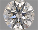 Natural Diamond 0.50 Carats, Round with Excellent Cut, I Color, SI1 Clarity and Certified by IGI