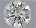 Natural Diamond 0.40 Carats, Round with Excellent Cut, G Color, SI1 Clarity and Certified by GIA