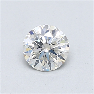 Picture of Natural Diamond 0.60 Carats, Round with Very Good Cut, J Color, SI1 Clarity and Certified by GIA