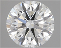 Natural Diamond 0.40 Carats, Round with Excellent Cut, F Color, VS1 Clarity and Certified by GIA