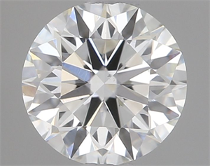 Picture of Natural Diamond 0.40 Carats, Round with Excellent Cut, F Color, VS1 Clarity and Certified by GIA