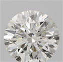 Natural Diamond 0.60 Carats, Round with Excellent Cut, K Color, SI1 Clarity and Certified by GIA