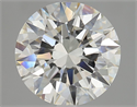 Natural Diamond 3.06 Carats, Round with Excellent Cut, J Color, IF Clarity and Certified by GIA