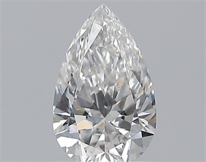 Picture of Natural Diamond 0.76 Carats, Pear with  Cut, F Color, SI1 Clarity and Certified by GIA