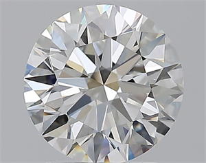 Picture of Natural Diamond 2.01 Carats, Round with Excellent Cut, F Color, VS2 Clarity and Certified by GIA