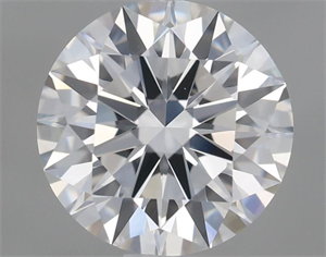 Picture of Natural Diamond 1.32 Carats, Round with Excellent Cut, F Color, IF Clarity and Certified by GIA