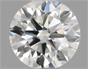 Natural Diamond 0.40 Carats, Round with Very Good Cut, I Color, VS1 Clarity and Certified by GIA