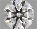 Natural Diamond 0.40 Carats, Round with Very Good Cut, D Color, SI1 Clarity and Certified by GIA