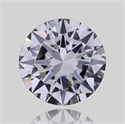 Natural Diamond 0.50 Carats, Round with Very Good Cut, J Color, SI2 Clarity and Certified by GIA