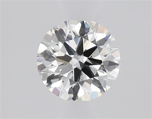 Picture of Natural Diamond 0.50 Carats, Round with Excellent Cut, I Color, SI1 Clarity and Certified by GIA