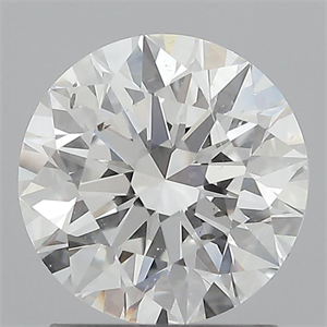 Picture of Natural Diamond 1.70 Carats, Round with Excellent Cut, F Color, SI1 Clarity and Certified by GIA