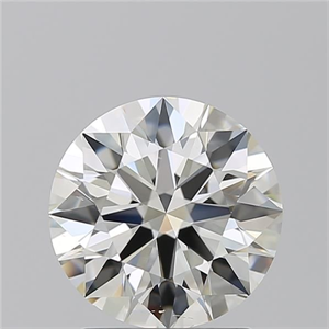 Picture of Natural Diamond 2.01 Carats, Round with Excellent Cut, J Color, SI1 Clarity and Certified by GIA