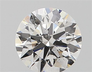 Picture of Natural Diamond 0.40 Carats, Round with Excellent Cut, G Color, SI2 Clarity and Certified by GIA