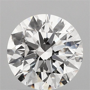 Picture of Natural Diamond 1.90 Carats, Round with Excellent Cut, E Color, SI1 Clarity and Certified by GIA