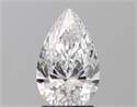 Natural Diamond 2.01 Carats, Pear with  Cut, D Color, VVS2 Clarity and Certified by GIA