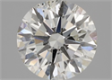 Natural Diamond 2.27 Carats, Round with Excellent Cut, J Color, SI2 Clarity and Certified by GIA