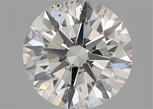 Picture of Natural Diamond 2.27 Carats, Round with Excellent Cut, J Color, SI2 Clarity and Certified by GIA