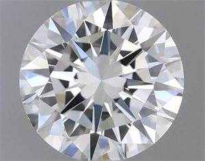 Picture of Natural Diamond 0.40 Carats, Round with Very Good Cut, J Color, VS1 Clarity and Certified by GIA