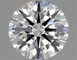 Picture of Natural Diamond 2.01 Carats, Round with Excellent Cut, G Color, SI1 Clarity and Certified by GIA