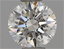 Natural Diamond 0.40 Carats, Round with Excellent Cut, G Color, VS1 Clarity and Certified by IGI