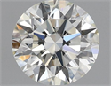 Natural Diamond 0.54 Carats, Round with Excellent Cut, K Color, VS1 Clarity and Certified by GIA