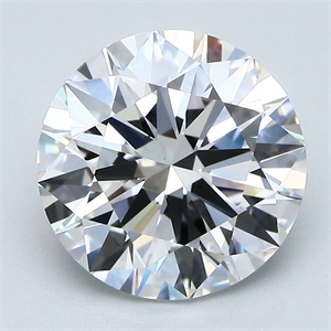 Picture of Natural Diamond 3.13 Carats, Round with Excellent Cut, D Color, VS1 Clarity and Certified by GIA