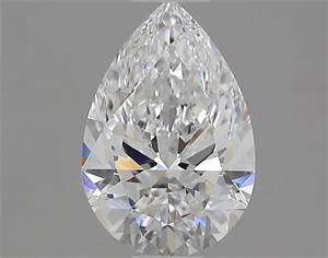 Picture of Natural Diamond 1.58 Carats, Pear with  Cut, D Color, VS2 Clarity and Certified by GIA