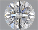 Natural Diamond 0.40 Carats, Round with Excellent Cut, G Color, VS2 Clarity and Certified by GIA