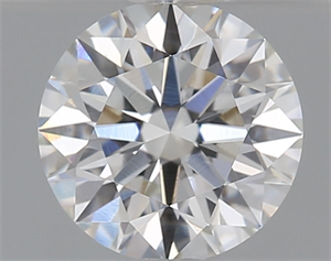 Picture of Natural Diamond 0.40 Carats, Round with Excellent Cut, G Color, VS2 Clarity and Certified by GIA