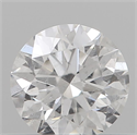 Natural Diamond 0.40 Carats, Round with Excellent Cut, D Color, SI2 Clarity and Certified by IGI