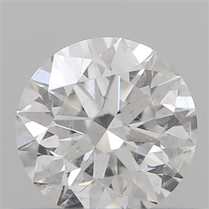 Picture of Natural Diamond 0.40 Carats, Round with Excellent Cut, D Color, SI2 Clarity and Certified by IGI