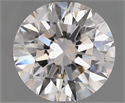 Natural Diamond 1.80 Carats, Round with Excellent Cut, F Color, VS2 Clarity and Certified by GIA