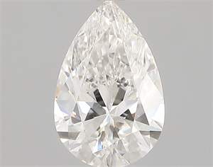 Picture of Natural Diamond 0.71 Carats, Pear with  Cut, F Color, VVS2 Clarity and Certified by GIA