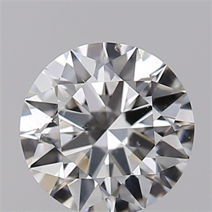 Picture of Natural Diamond 0.40 Carats, Round with Excellent Cut, H Color, SI1 Clarity and Certified by GIA