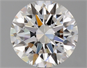 Natural Diamond 2.00 Carats, Round with Excellent Cut, G Color, VVS2 Clarity and Certified by GIA