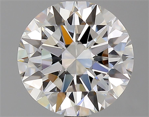 Picture of Natural Diamond 2.00 Carats, Round with Excellent Cut, G Color, VVS2 Clarity and Certified by GIA