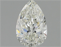 Natural Diamond 0.80 Carats, Pear with  Cut, G Color, VS1 Clarity and Certified by IGI