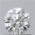 Natural Diamond 0.50 Carats, Round with Very Good Cut, I Color, VS2 Clarity and Certified by GIA