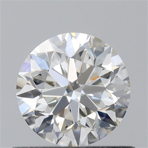 Picture of Natural Diamond 0.50 Carats, Round with Very Good Cut, I Color, VS2 Clarity and Certified by GIA