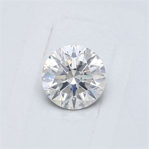 Picture of Natural Diamond 0.41 Carats, Round with Very Good Cut, G Color, I1 Clarity and Certified by GIA