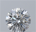 Natural Diamond 0.40 Carats, Round with Excellent Cut, F Color, SI1 Clarity and Certified by GIA