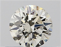 Natural Diamond 0.40 Carats, Round with Excellent Cut, K Color, VS1 Clarity and Certified by GIA